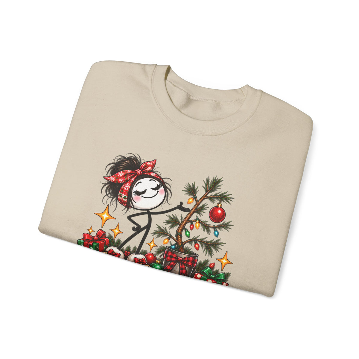 Decorated Your Welcome Funny Graphic Christmas Sweatshirt