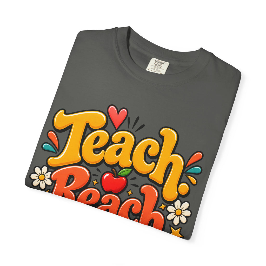 Teach Reach Repeat Teacher Shirt