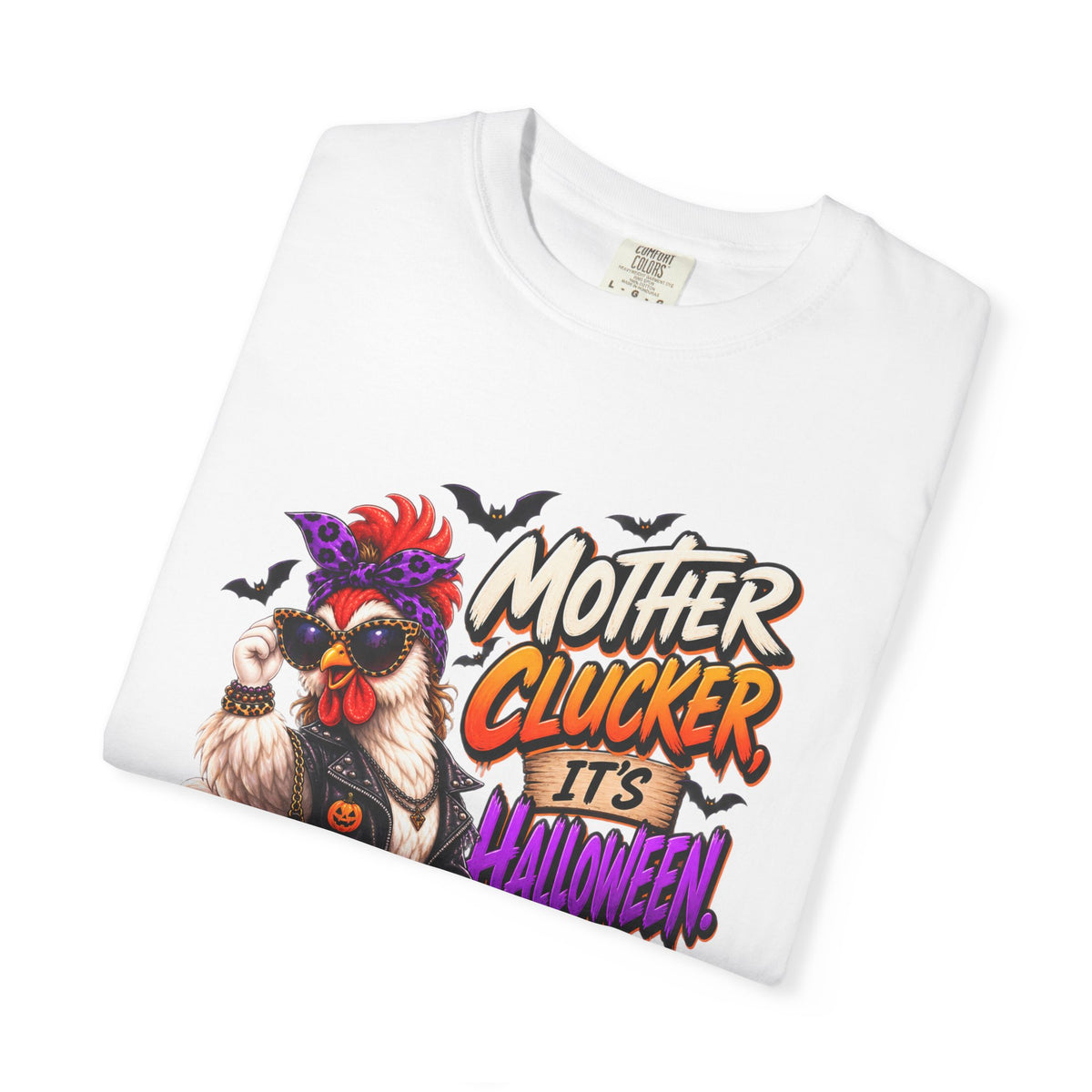 Mother Clucker It's Halloween Shirt, Funny Chicken Halloween Tee, Farm Animal Lover Gift