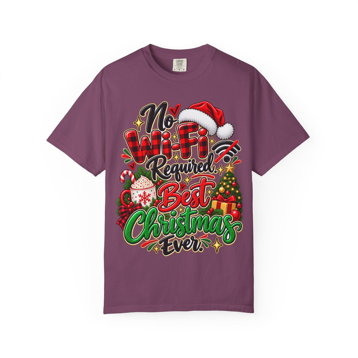 No Wi-Fi Required Best Christmas Ever Shirt