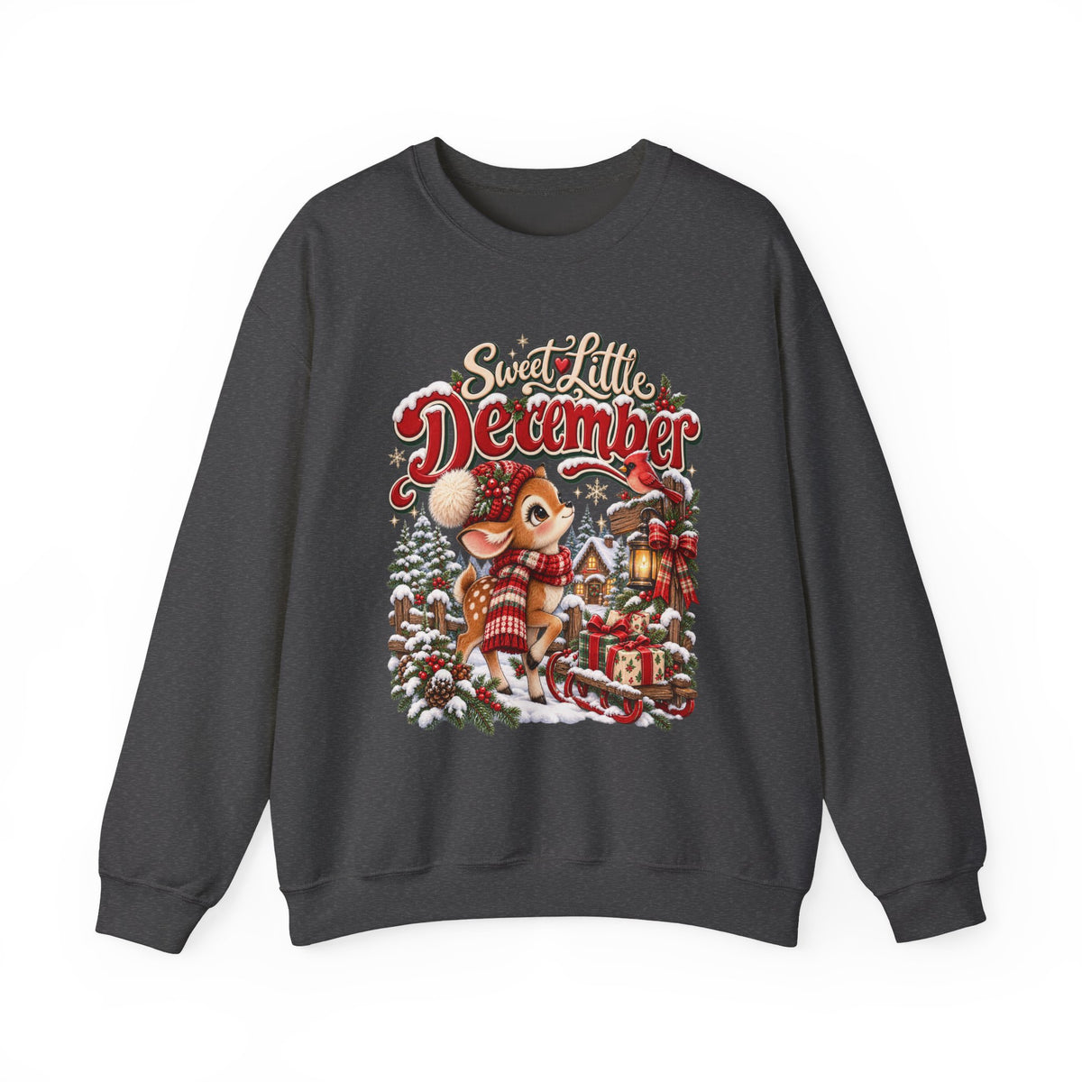 Sweet Little December Christmas Sweatshirt