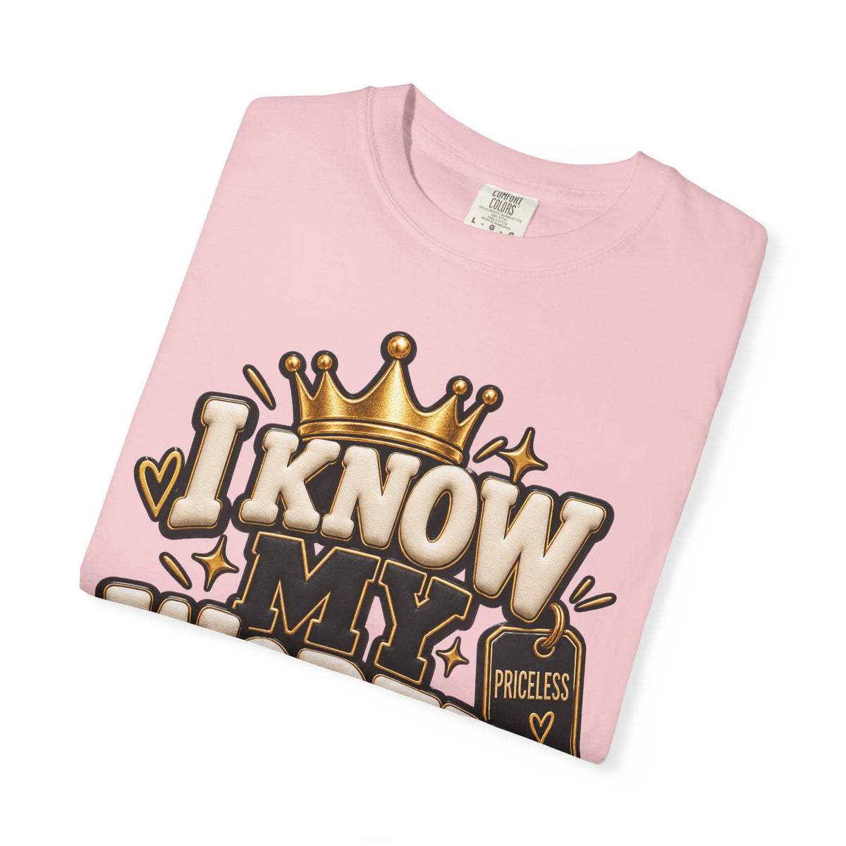 I Know My Worth The Discount Expired Shirt, Priceless Self Worth Graphic Tee