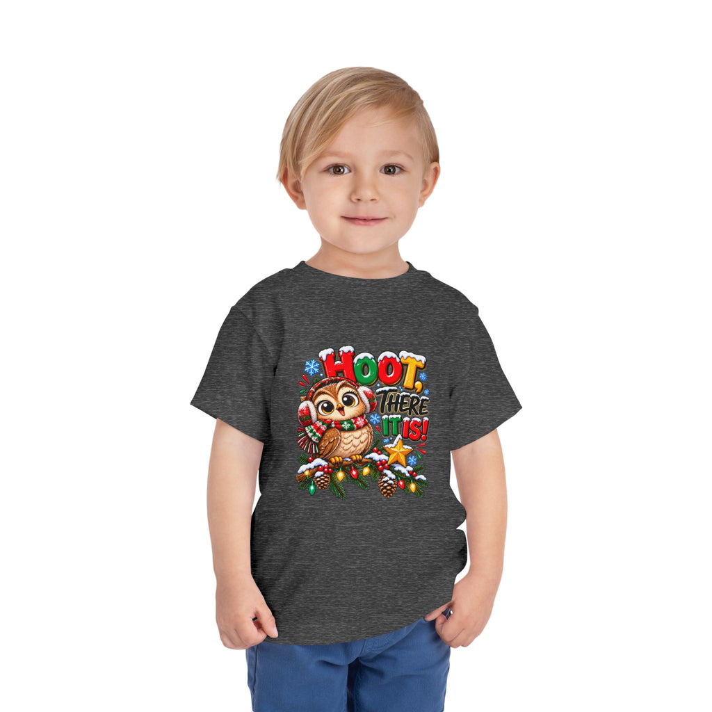 Hoot There It Is Toddler Christmas Shirt