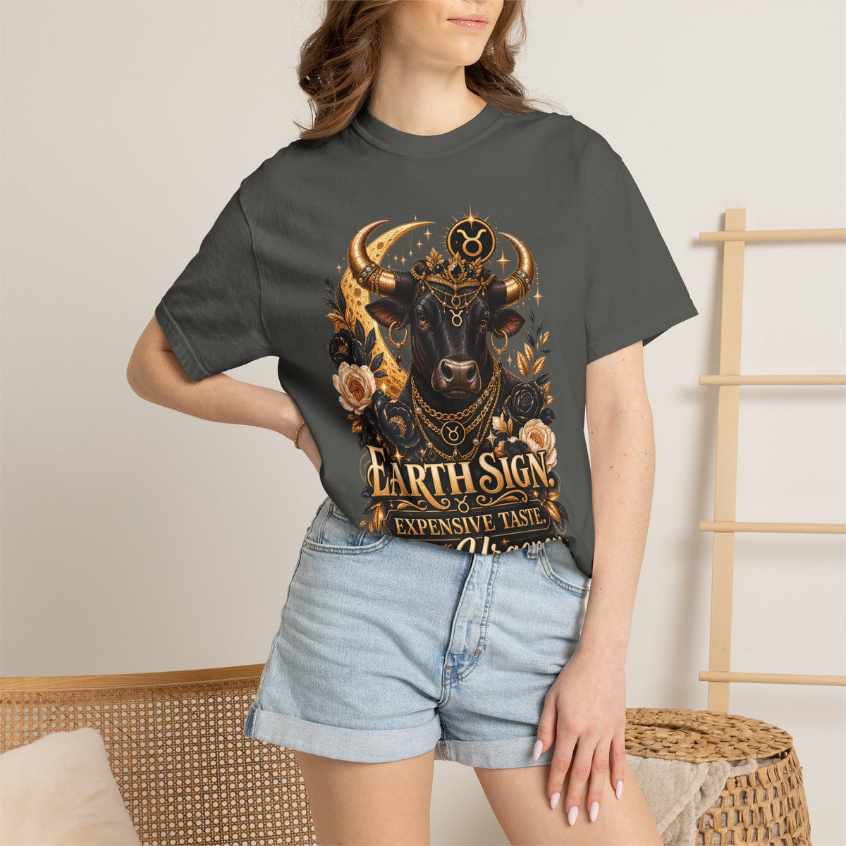 Earth Sign Expensive Taste Zero Urgency Shirt, Taurus Zodiac Tee, Astrology Lover Gift