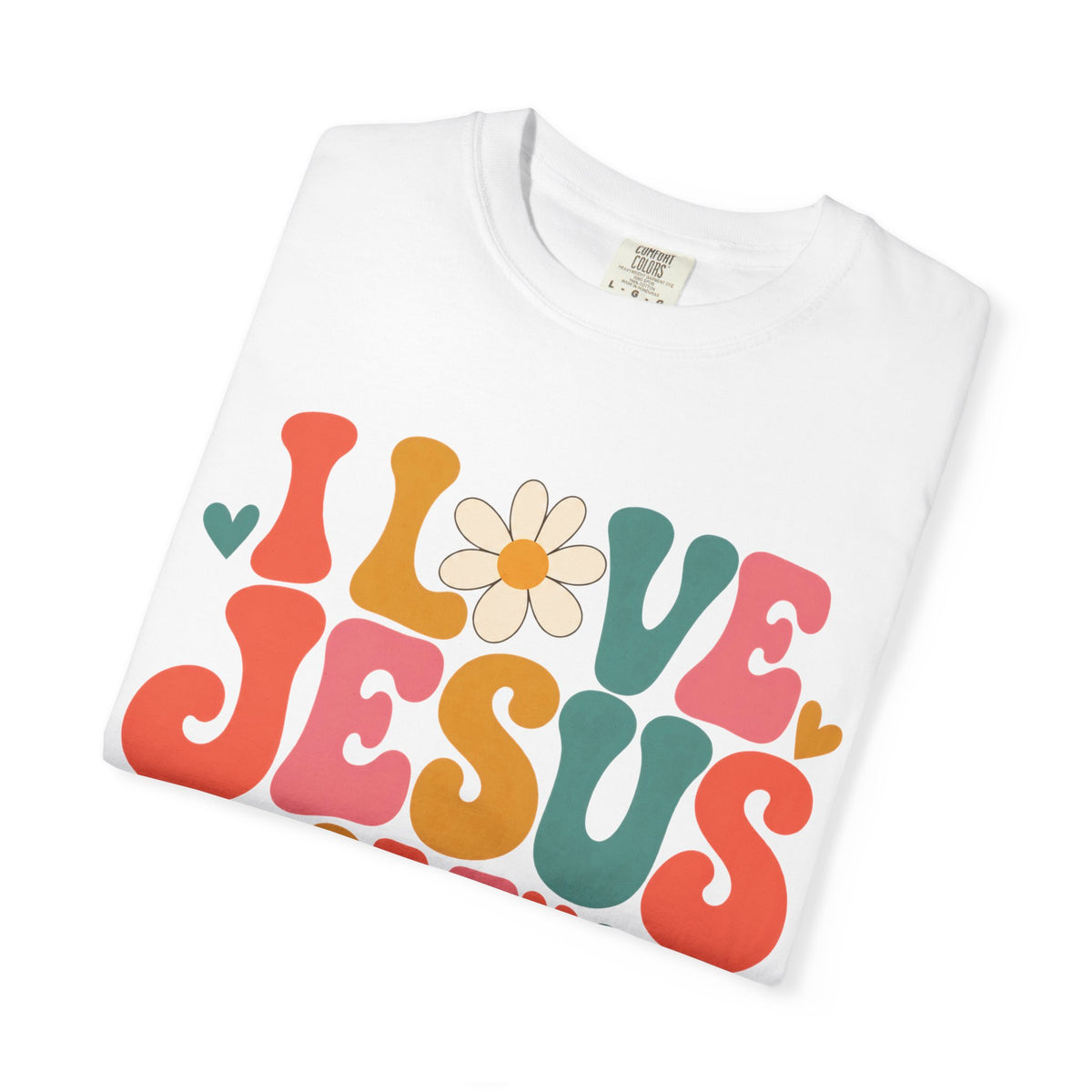 I Love Jesus More Than I Can Put On This Shirt, Retro Christian Tee