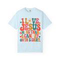 I Love Jesus More Than I Can Put On This Shirt, Retro Christian Tee