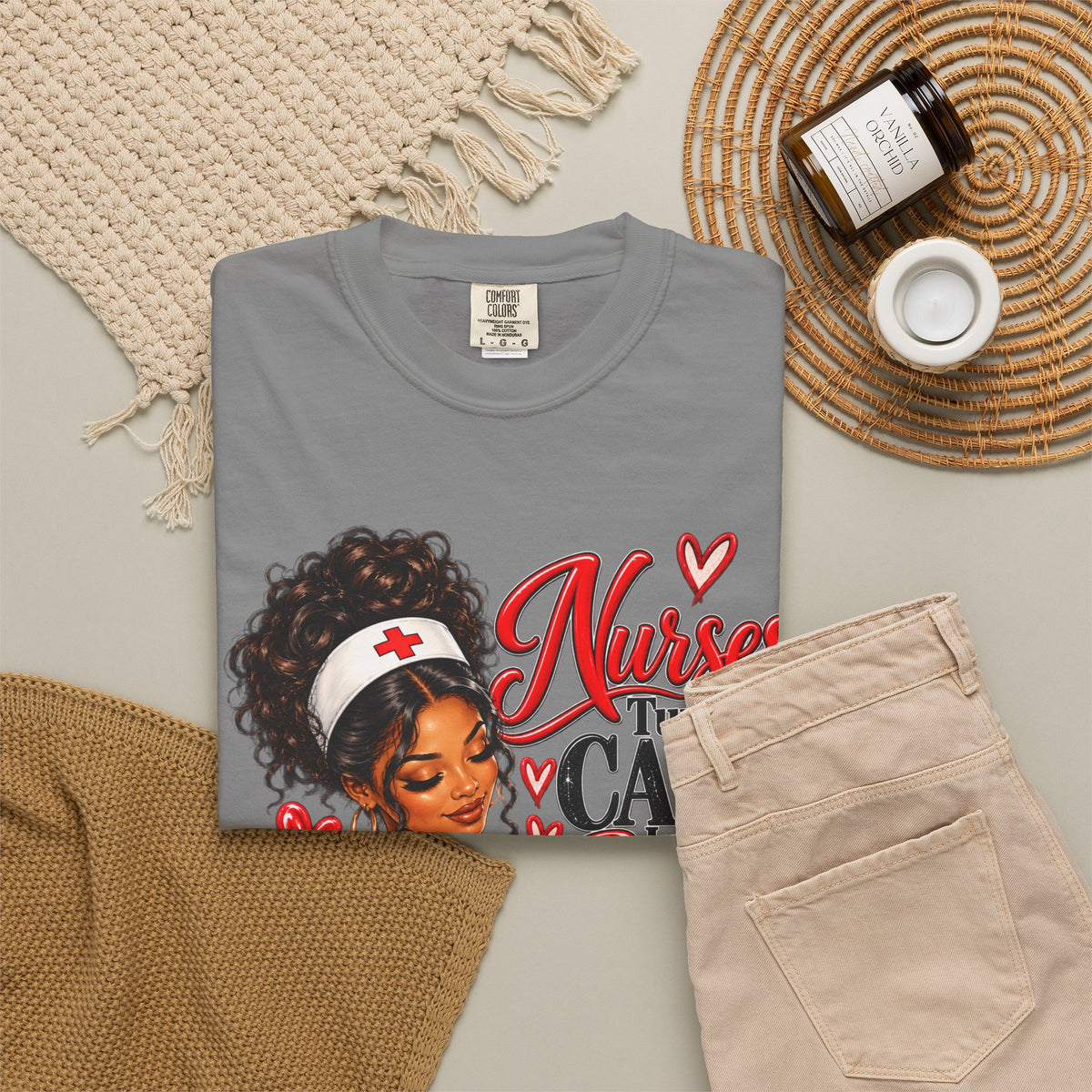 Nurses Turn Care Into Hope Shirt