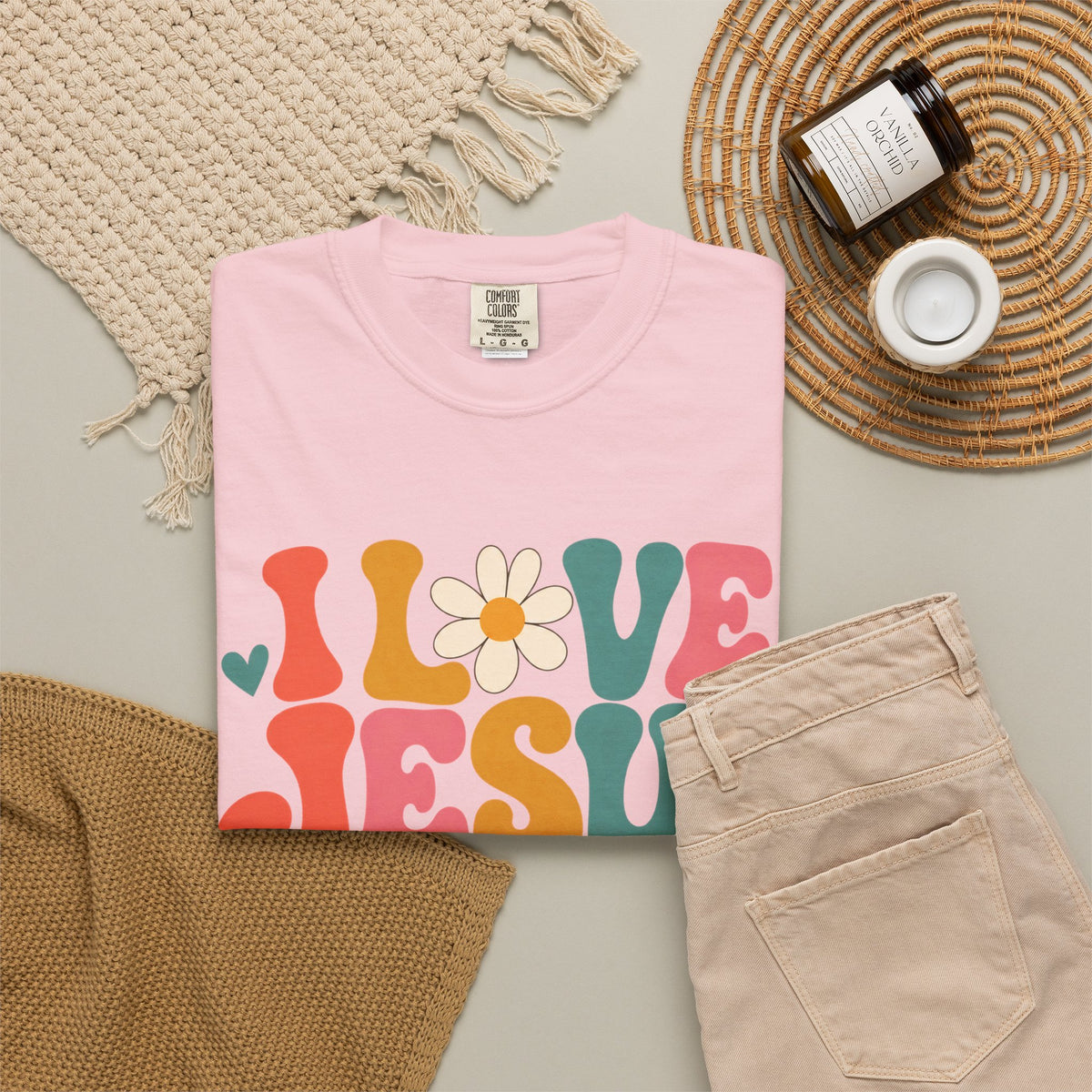 I Love Jesus More Than I Can Put On This Shirt, Retro Christian Tee