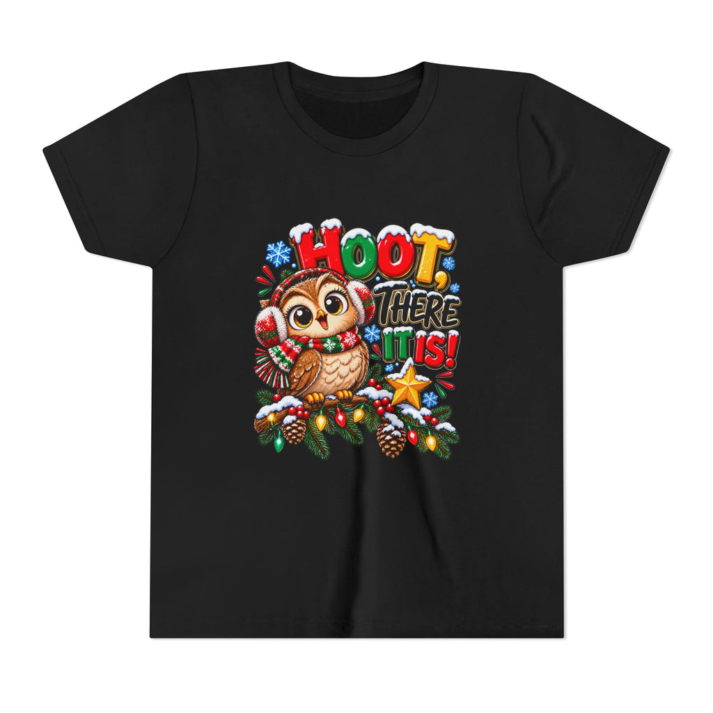 Hoot There It Is Kids Christmas Shirt