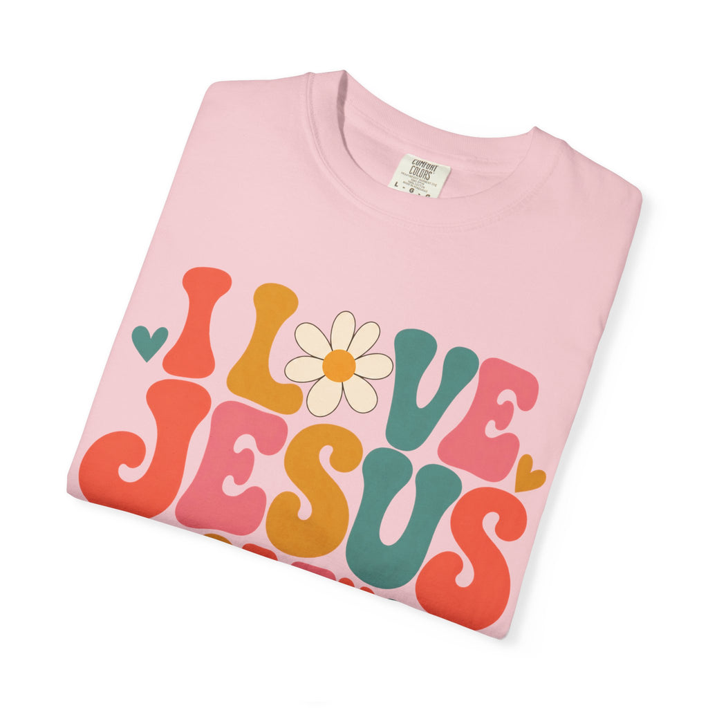 I Love Jesus More Than I Can Put On This Shirt, Retro Christian Tee