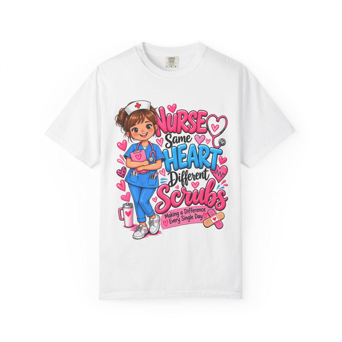 Same Heart Different Scrubs Nurse Shirt