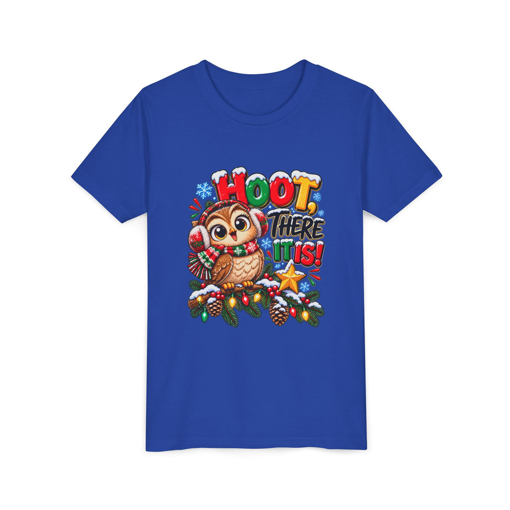 Hoot There It Is Kids Christmas Shirt