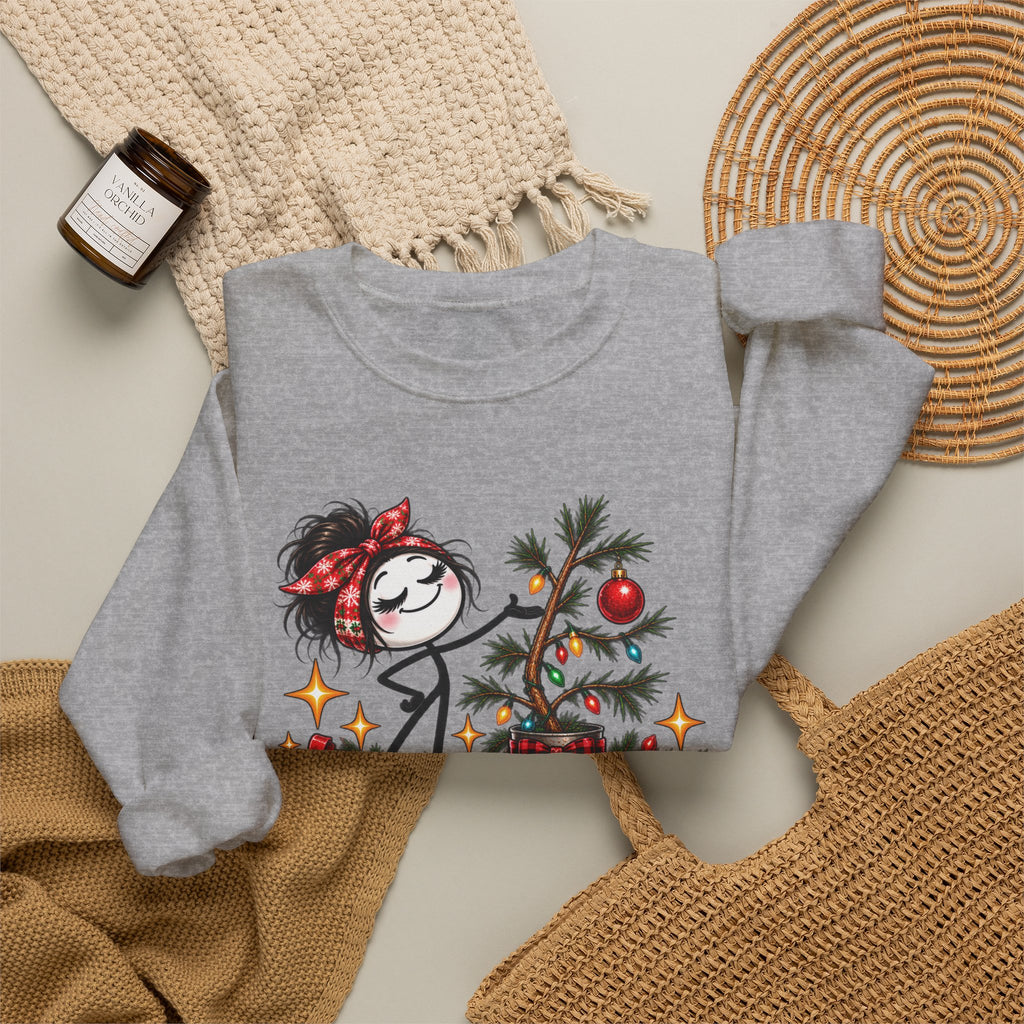 Decorated Your Welcome Funny Graphic Christmas Sweatshirt