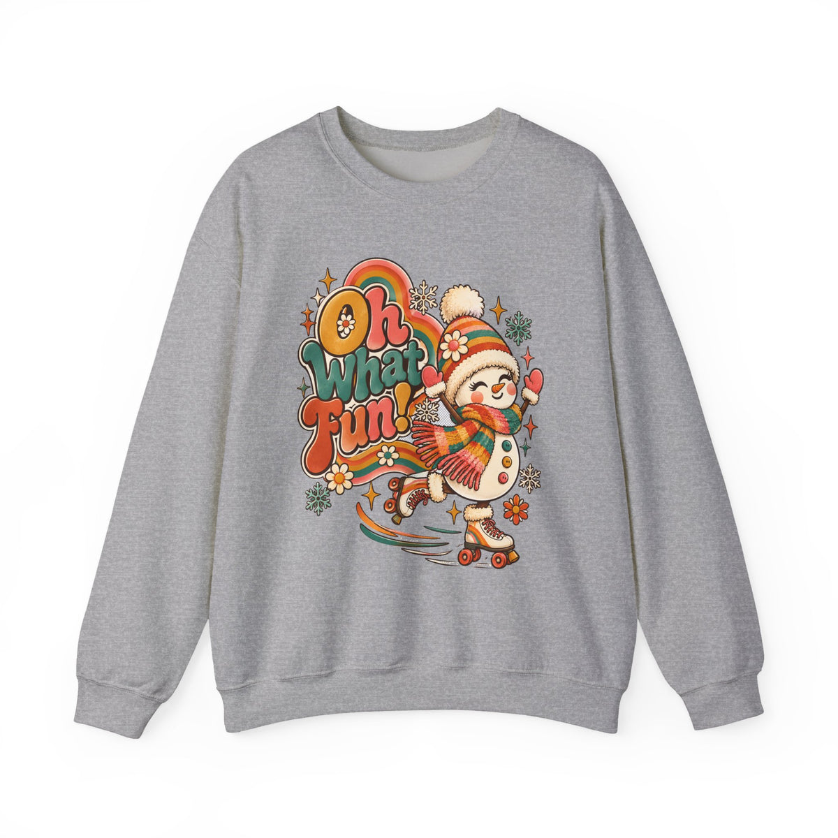 Oh What Fun Retro Christmas Sweatshirt