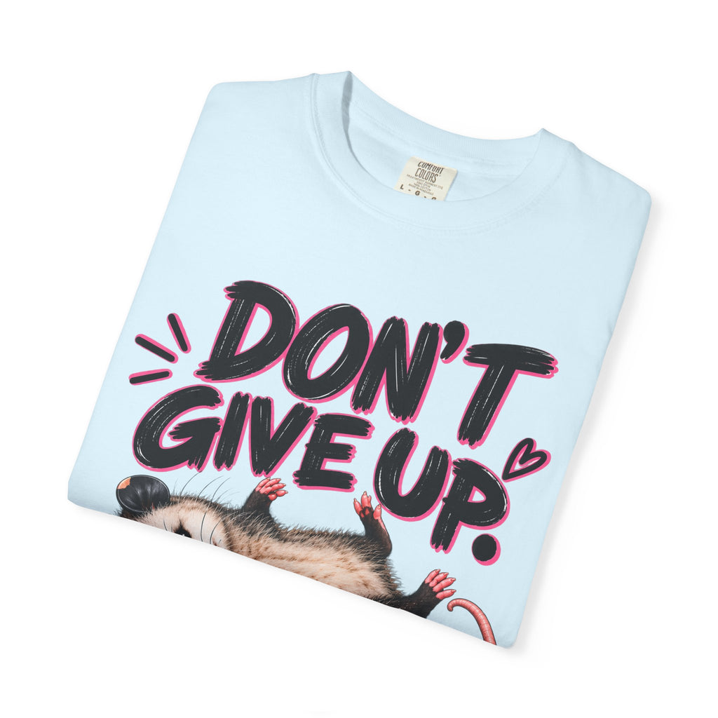 Don't Give Up This Is a Short Break Shirt, Funny Motivational Opossum Tee