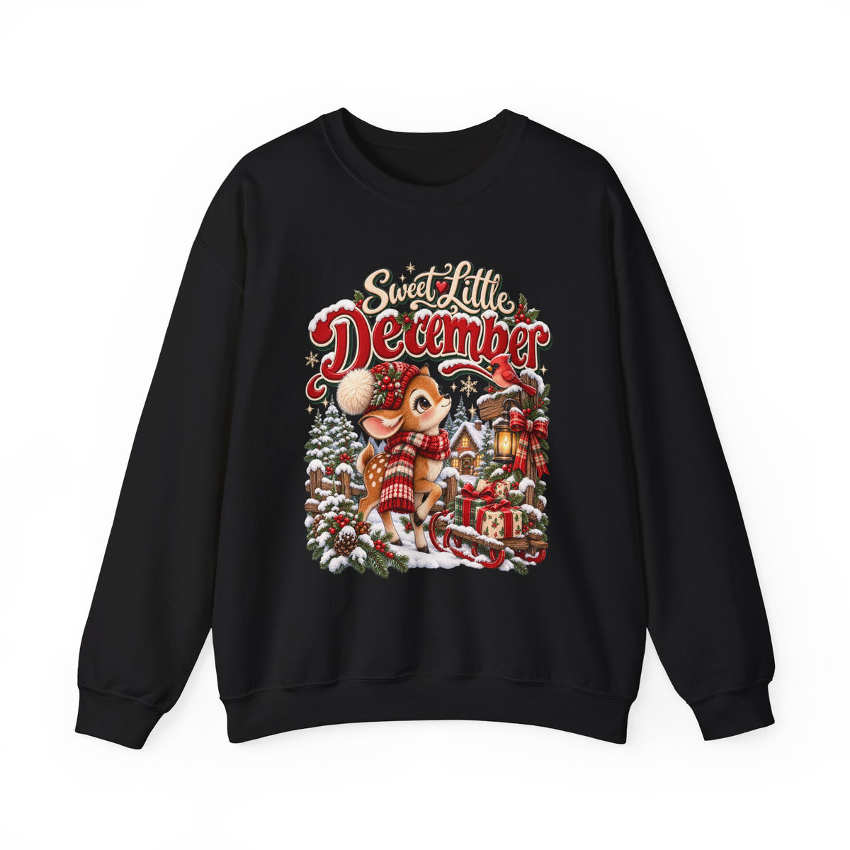 Sweet Little December Christmas Sweatshirt