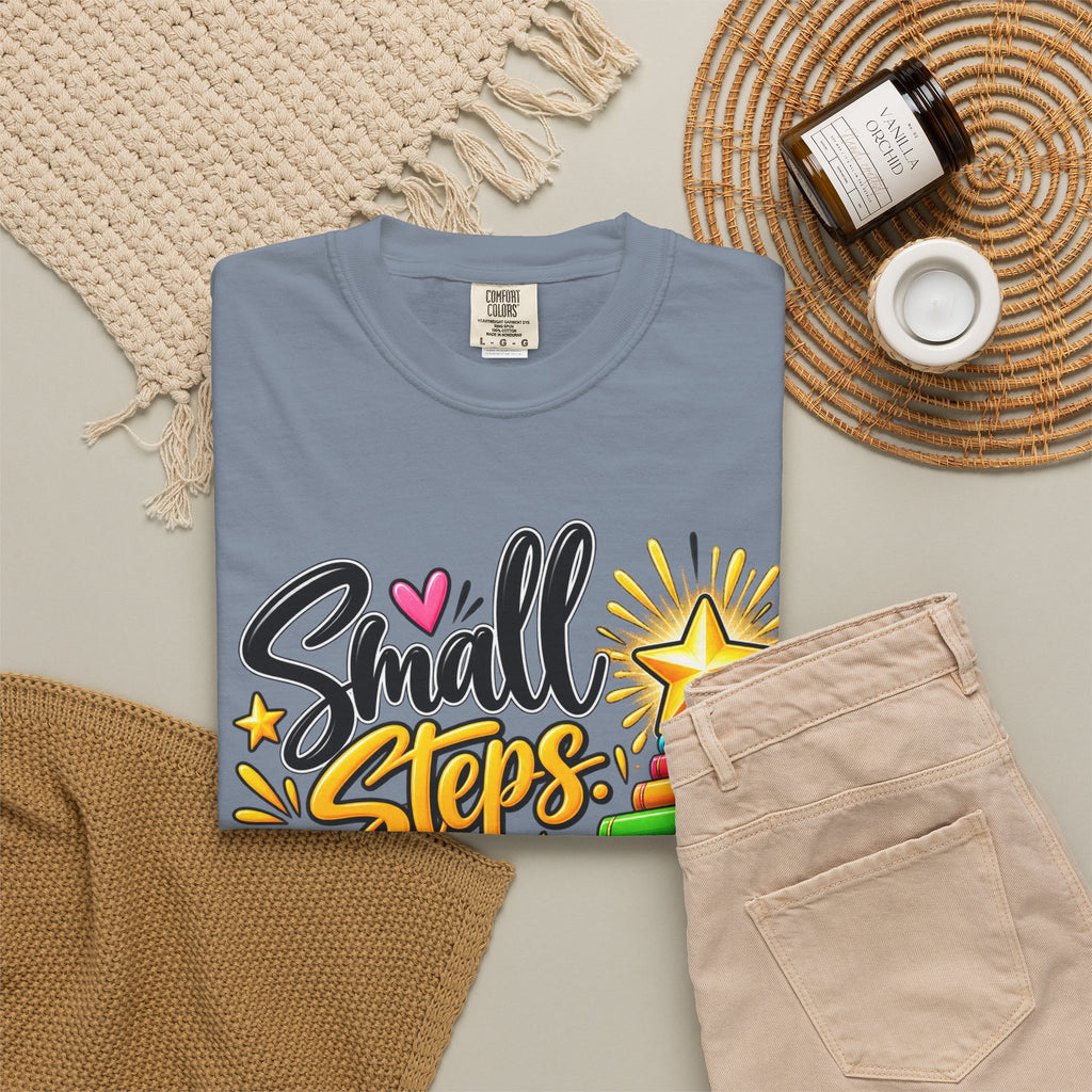 Small Steps Big Futures Teacher Shirt