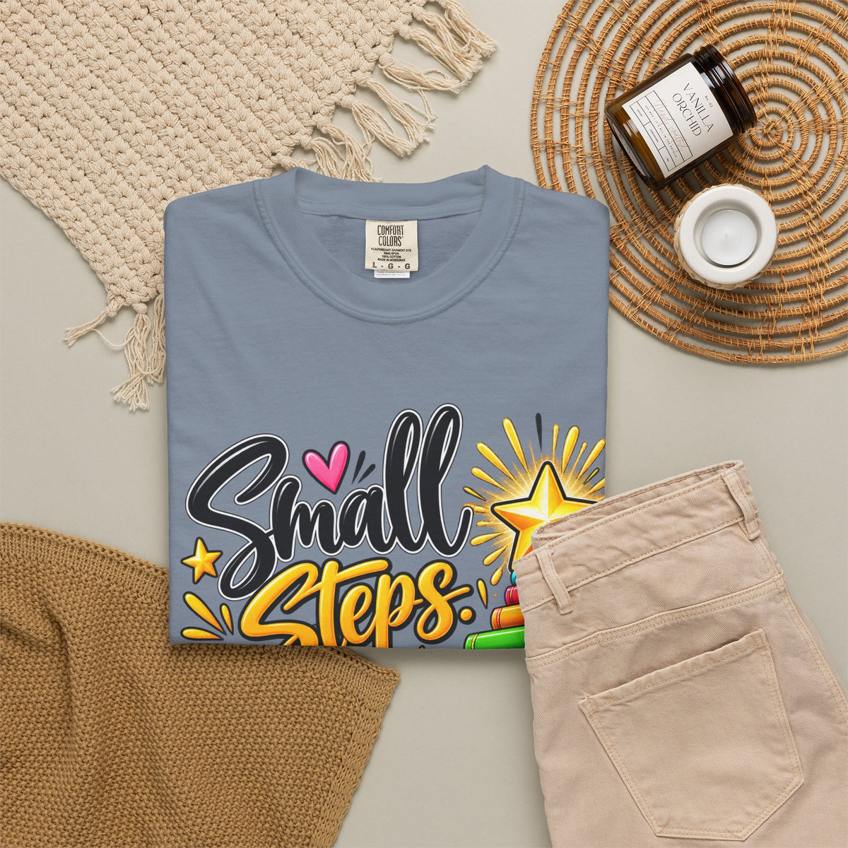 Small Steps Big Futures Teacher Shirt