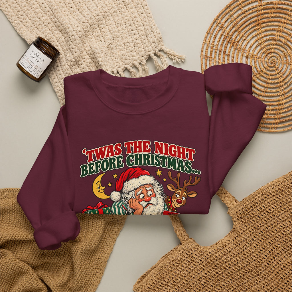 Forget The Batteries Vintage Christmas Sweatshirt