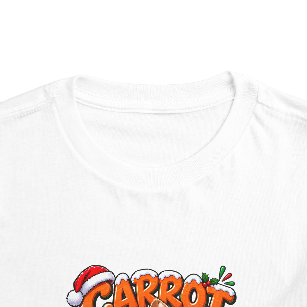 Carrot Before Carol's Toddler  Christmas Shirt