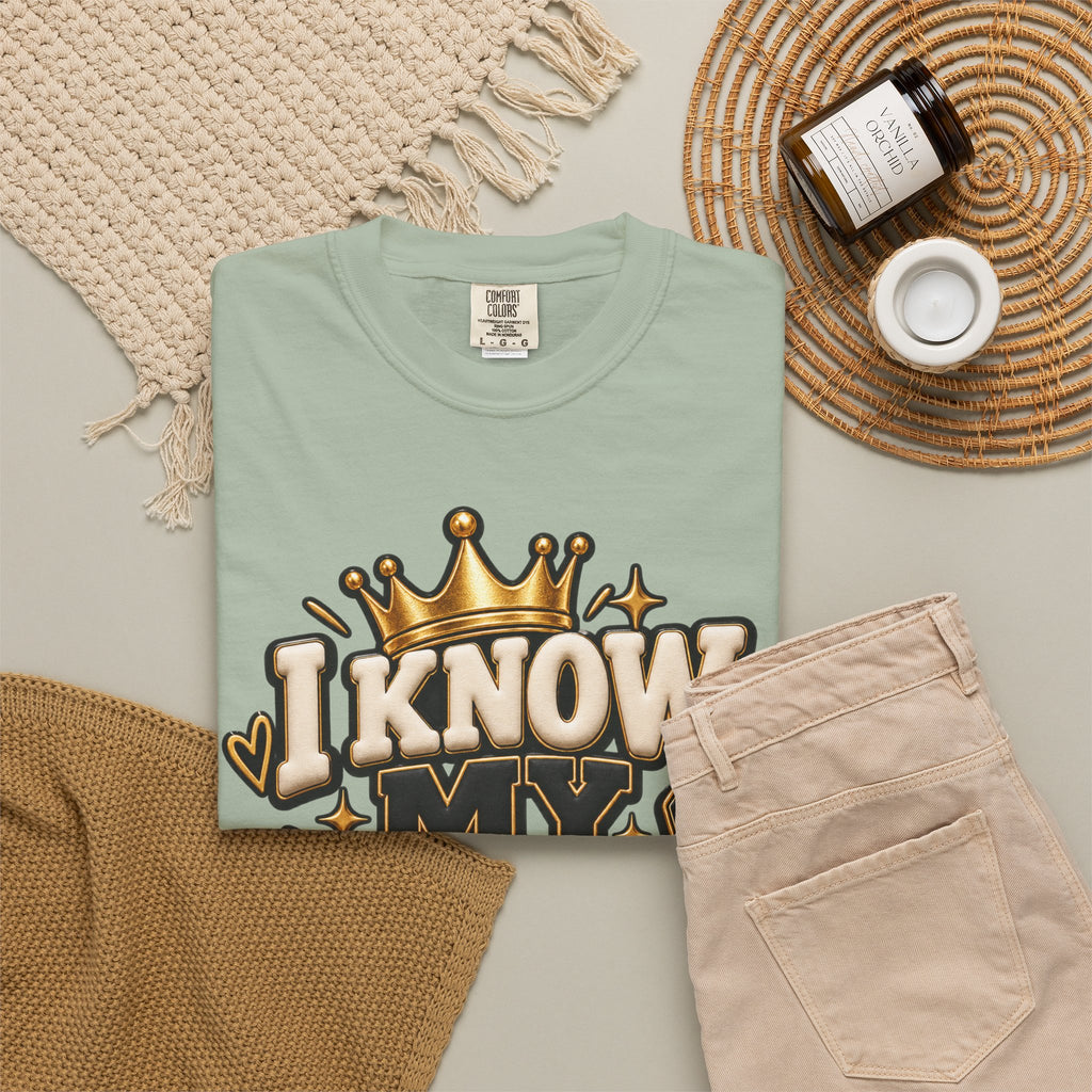 I Know My Worth The Discount Expired Shirt, Priceless Self Worth Graphic Tee