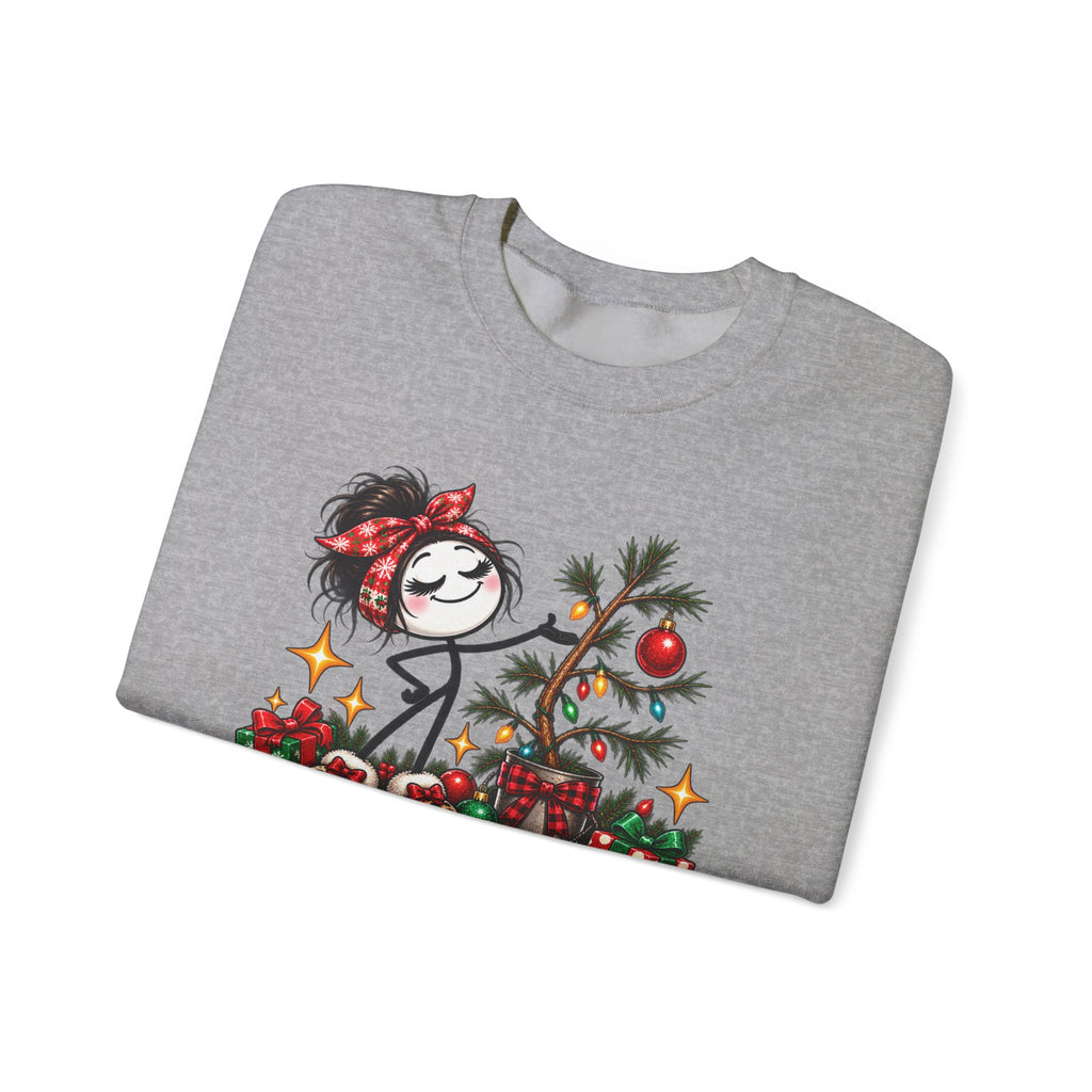 Decorated Your Welcome Funny Graphic Christmas Sweatshirt