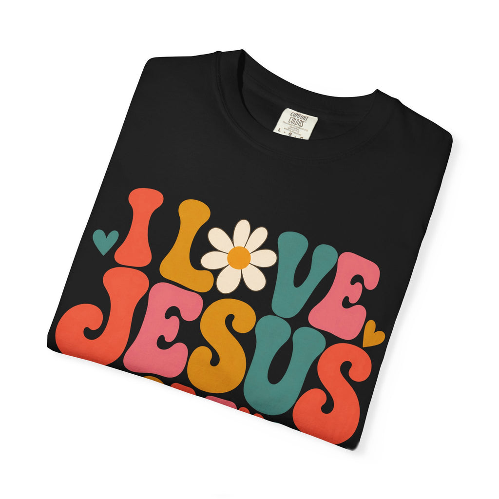 I Love Jesus More Than I Can Put On This Shirt, Retro Christian Tee