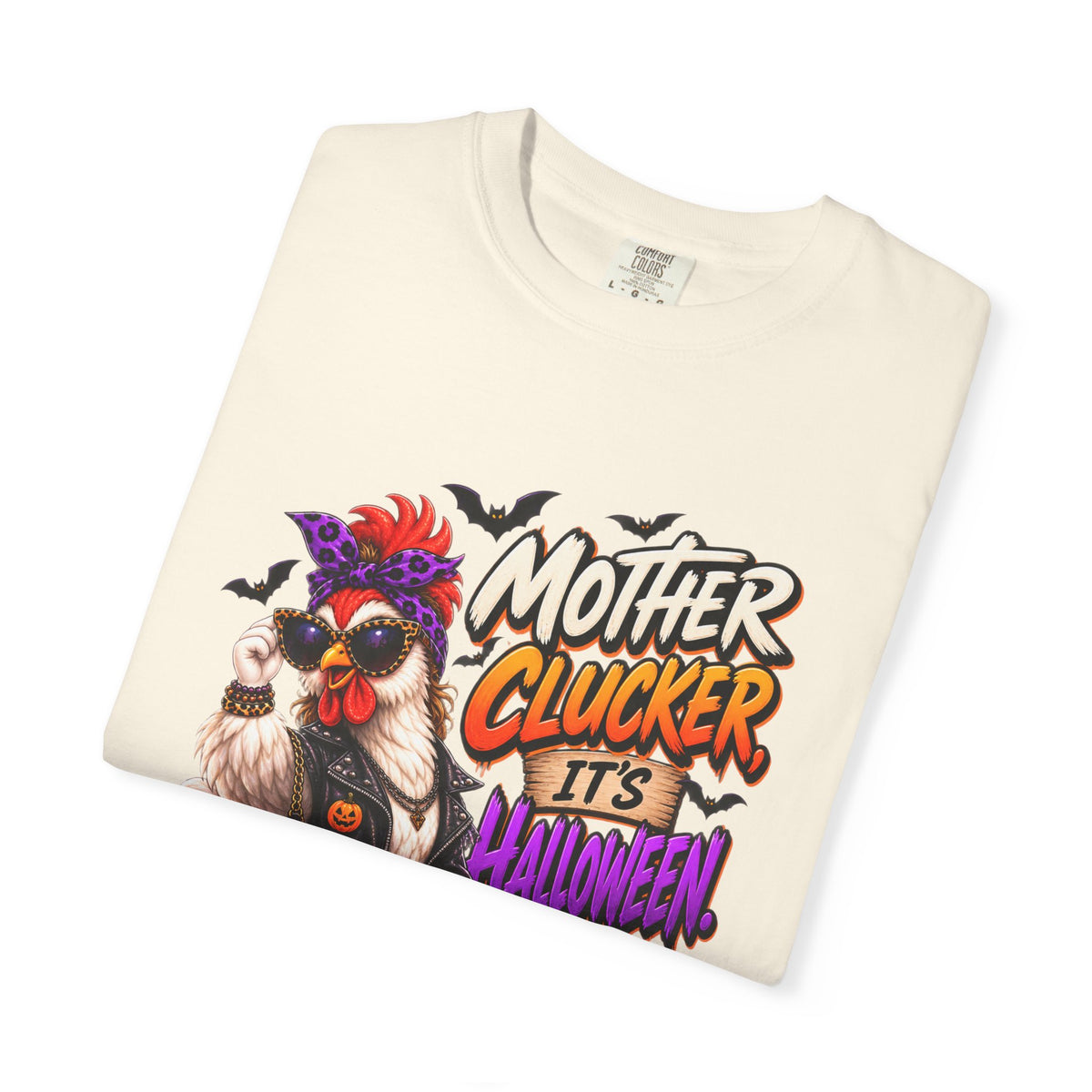 Mother Clucker It's Halloween Shirt, Funny Chicken Halloween Tee, Farm Animal Lover Gift