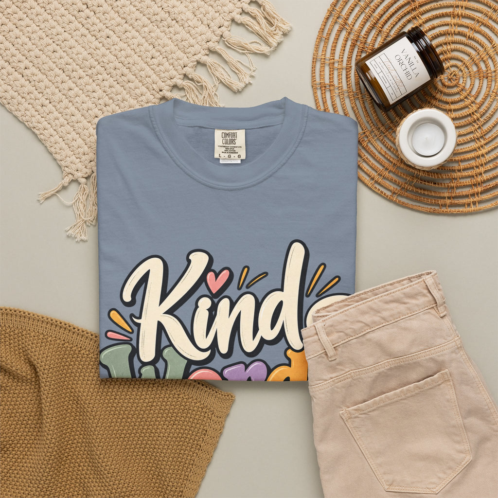 Kind Words Matter Positive Inspirational Graphic T-Shirt