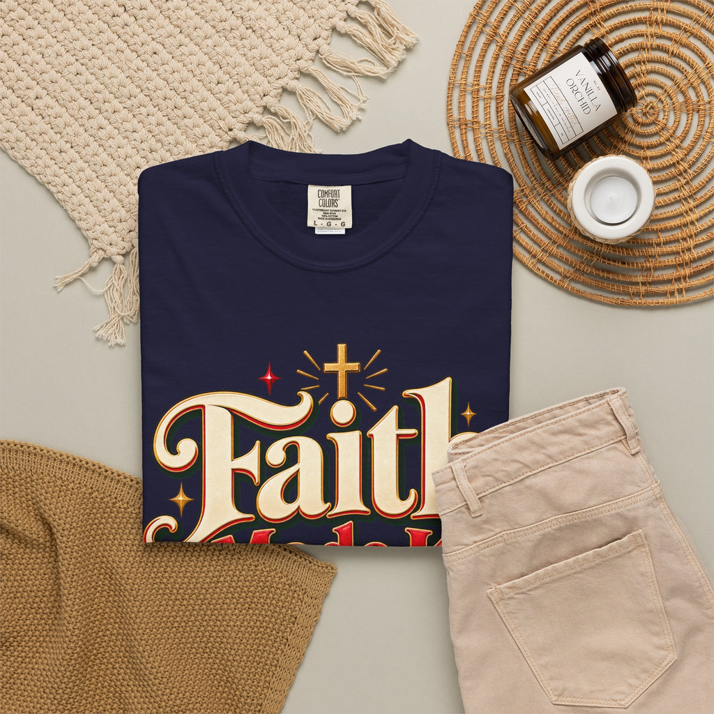 Faith Made it Through December Christmas Shirt