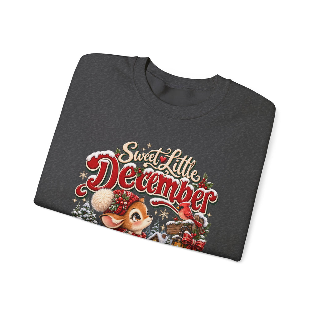Sweet Little December Christmas Sweatshirt