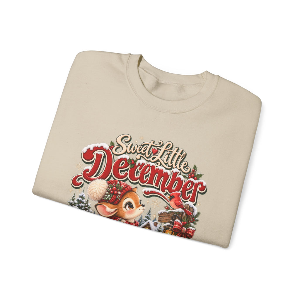Sweet Little December Christmas Sweatshirt
