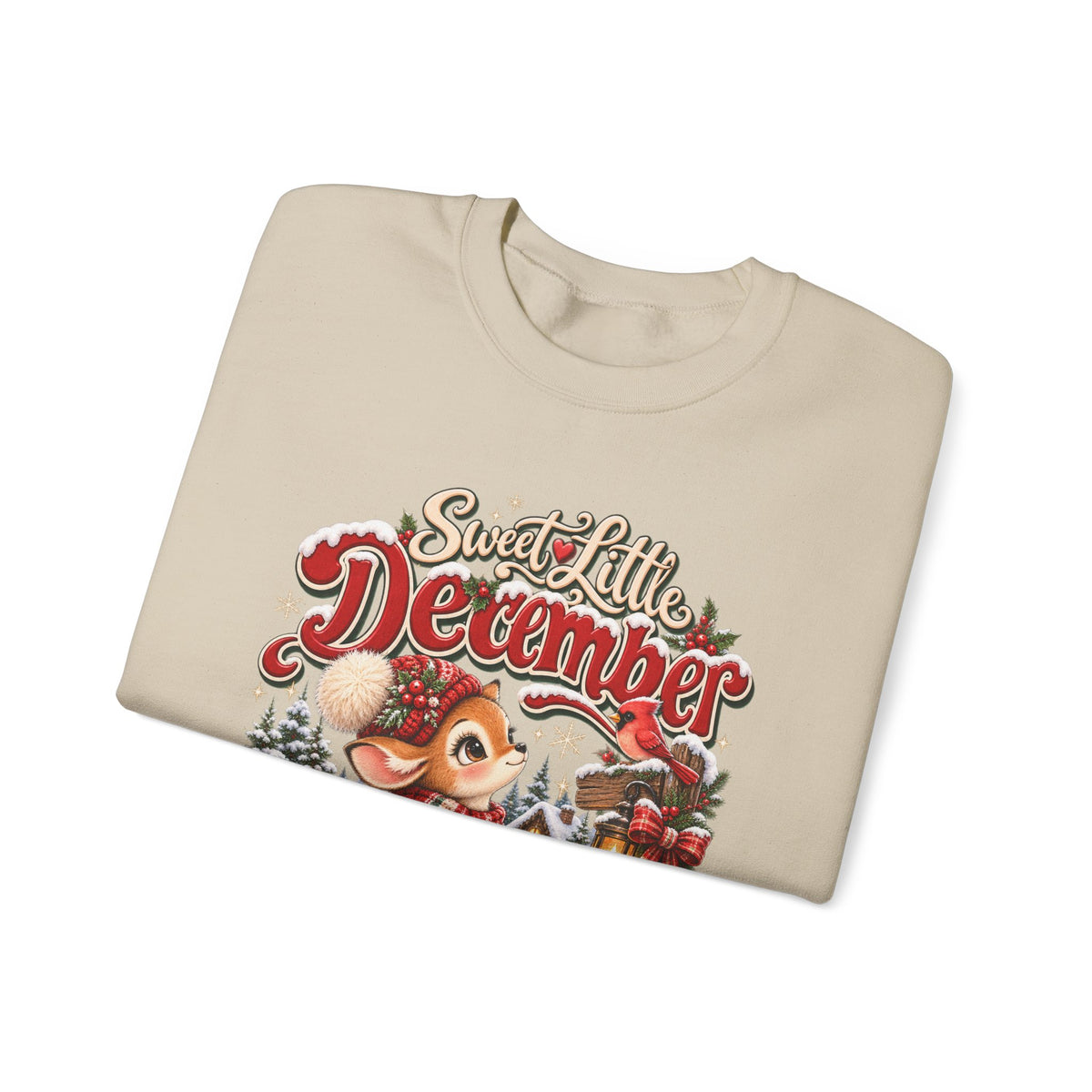 Sweet Little December Christmas Sweatshirt