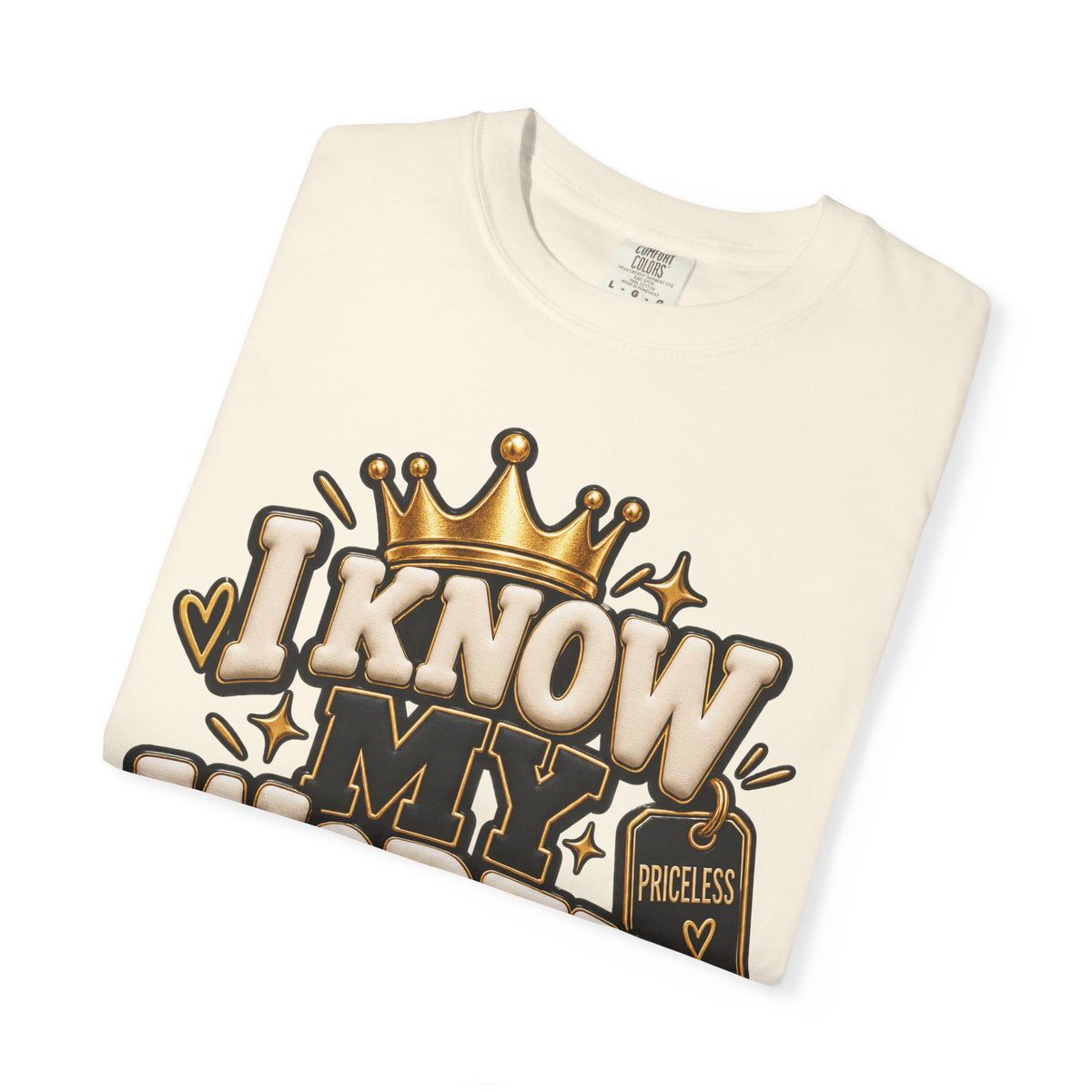 I Know My Worth The Discount Expired Shirt, Priceless Self Worth Graphic Tee