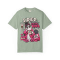 i Died and Somehow I'm Still Tired Shirt, Funny Ghost Halloween Tee, Exhausted Mom Tee