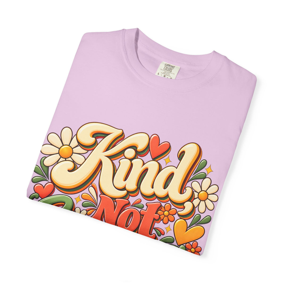 Kind Not Convenient Retro Inspirational Graphic Tee