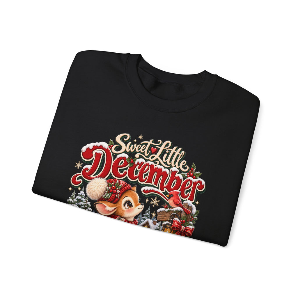 Sweet Little December Christmas Sweatshirt