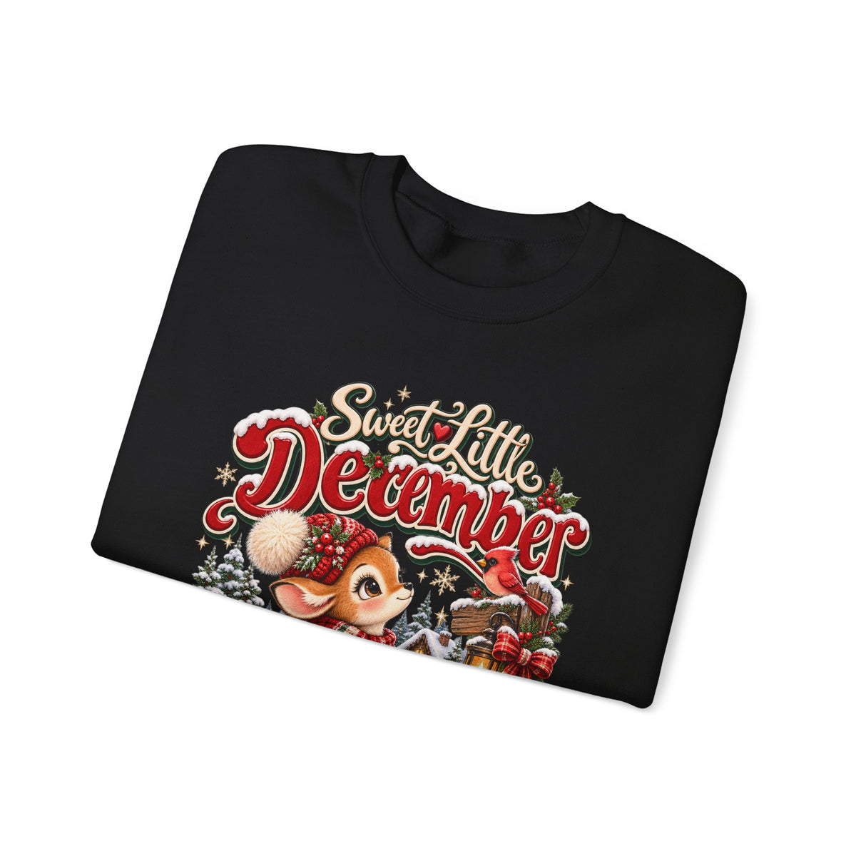 Sweet Little December Christmas Sweatshirt