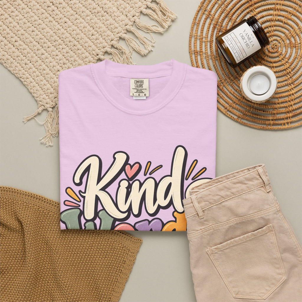 Kind Words Matter Positive Inspirational Graphic T-Shirt