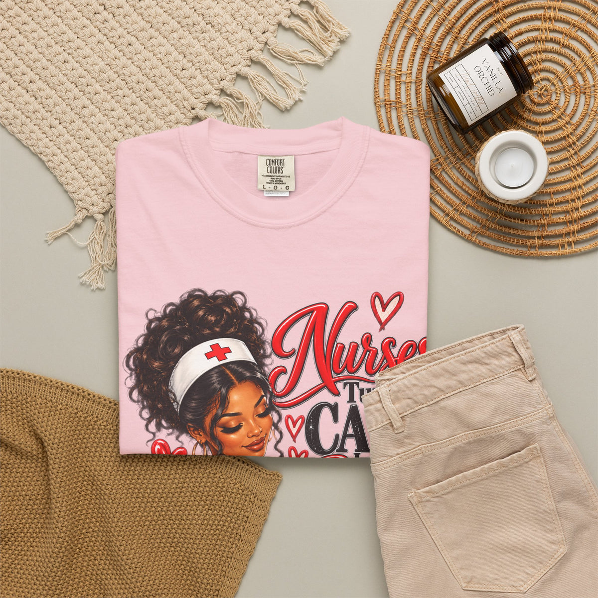Nurses Turn Care Into Hope Shirt