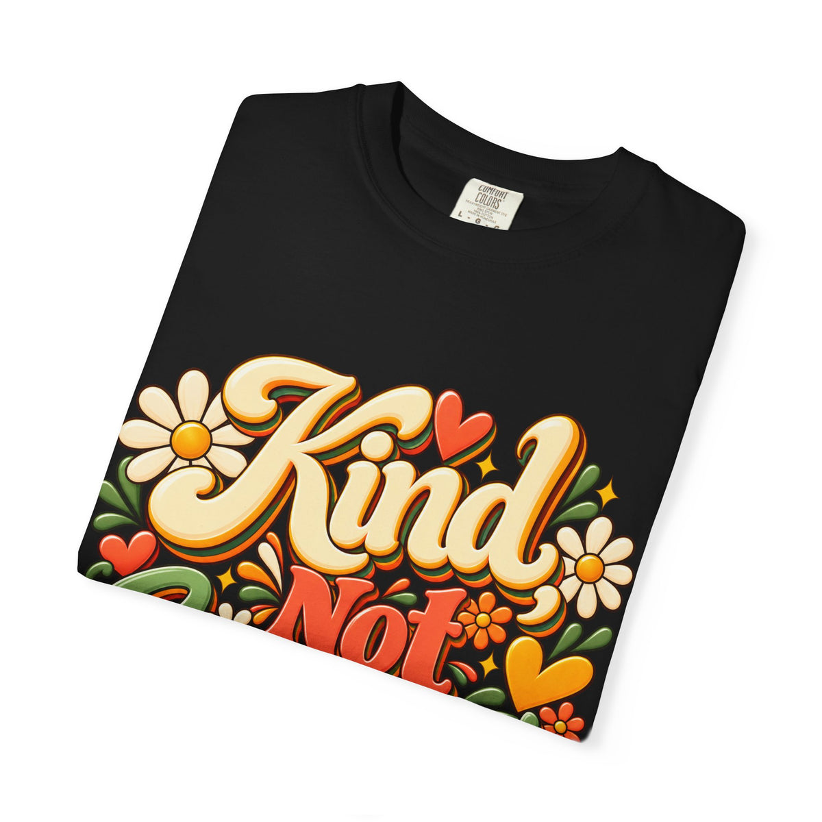 Kind Not Convenient Retro Inspirational Graphic Tee