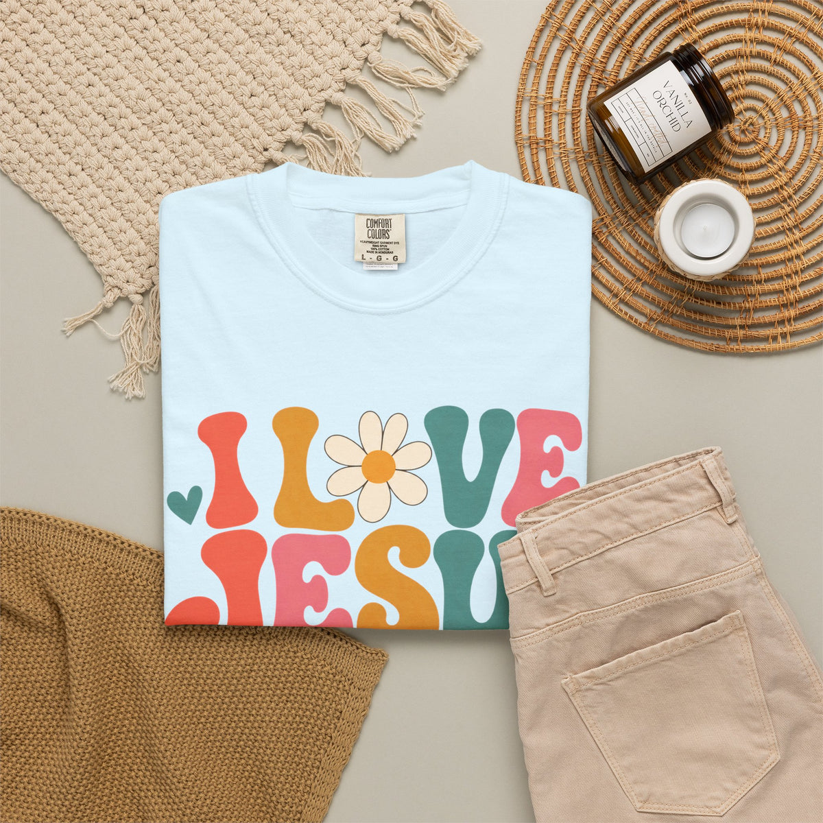 I Love Jesus More Than I Can Put On This Shirt, Retro Christian Tee