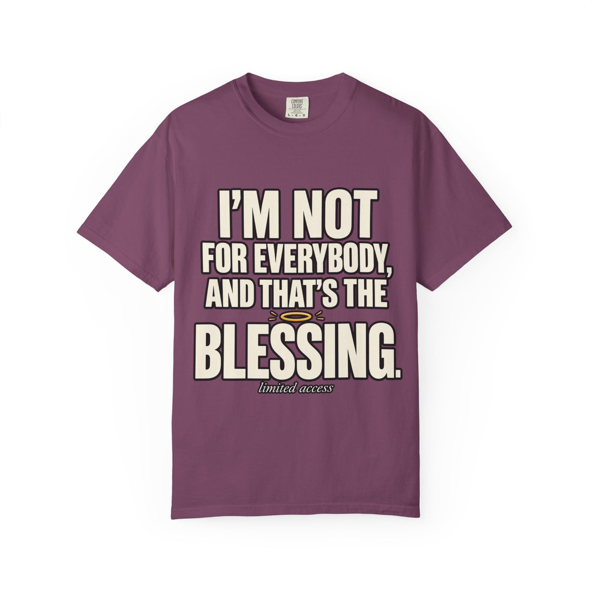 I'm Not For Everybody and That's The Blessing Shirt, Limited Access Graphic Tee