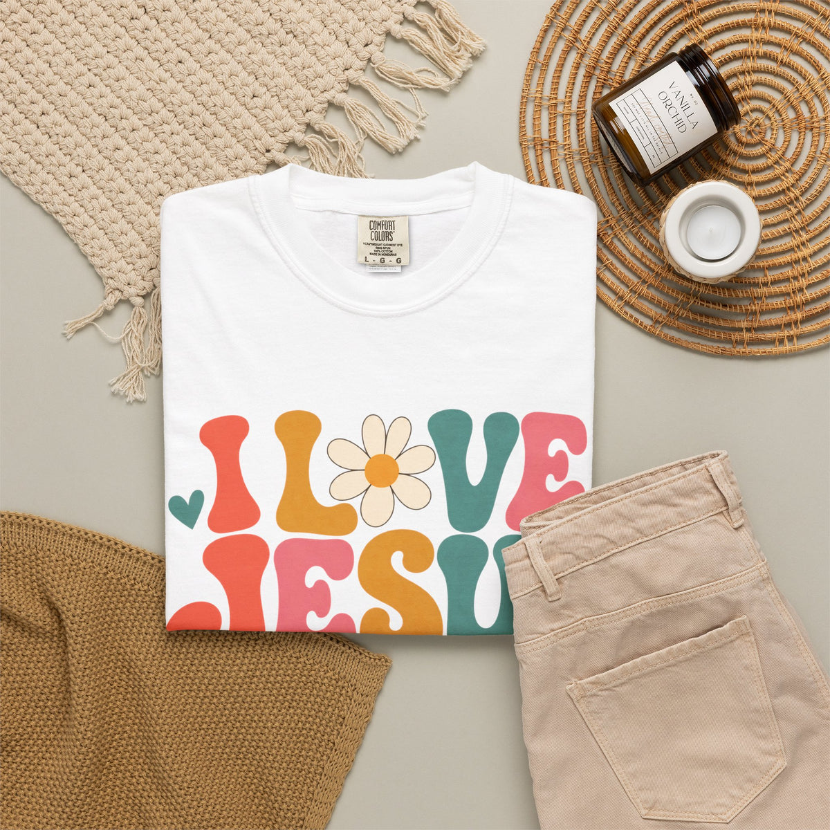 I Love Jesus More Than I Can Put On This Shirt, Retro Christian Tee