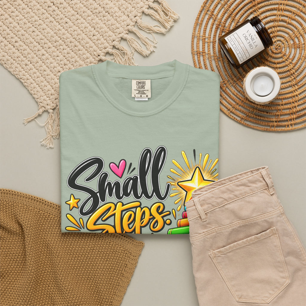 Small Steps Big Futures Teacher Shirt