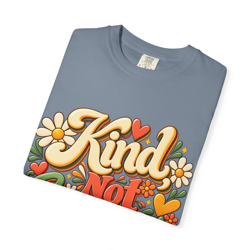 Kind Not Convenient Retro Inspirational Graphic Tee
