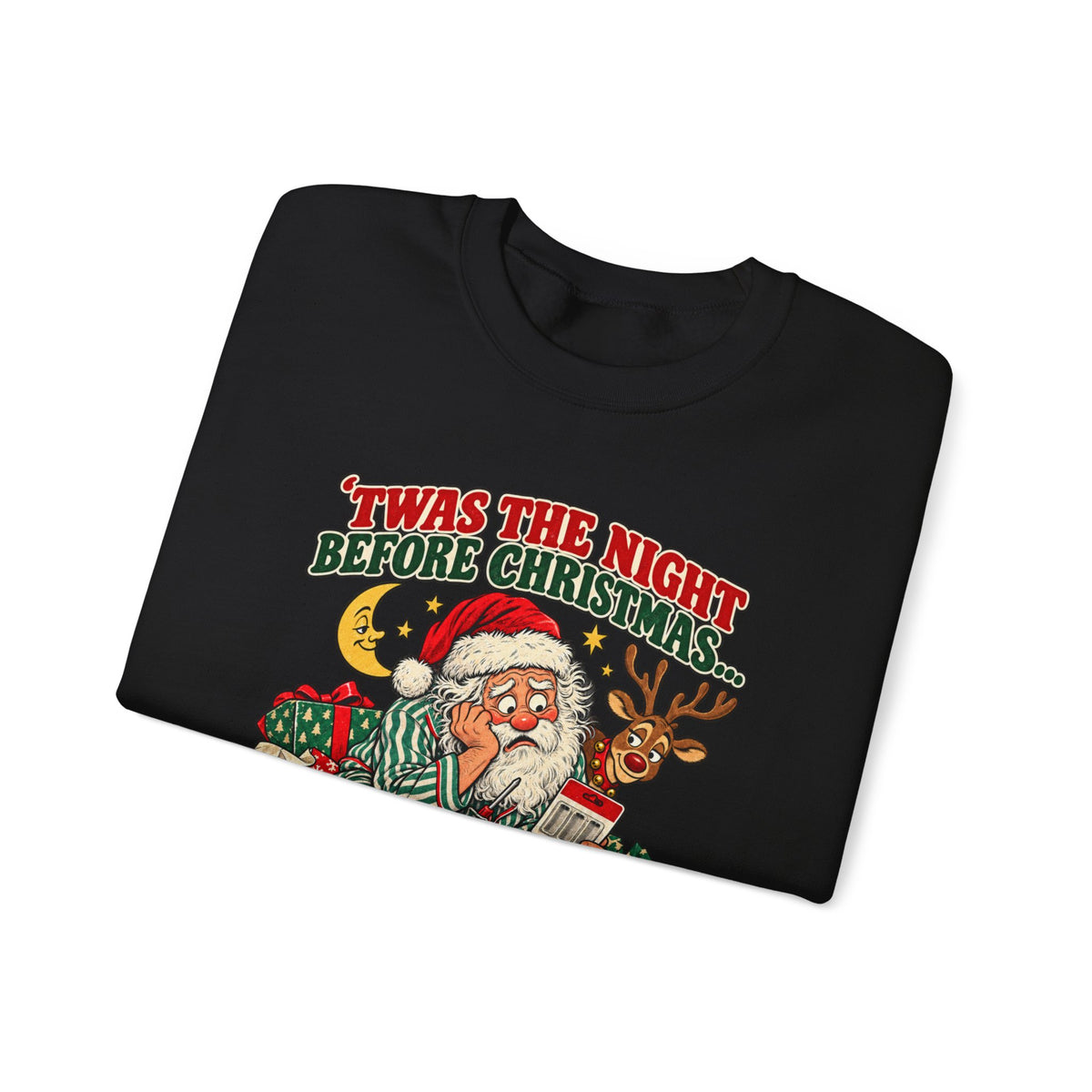 Forget The Batteries Vintage Christmas Sweatshirt