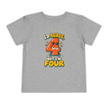 I'd Agree But I'm Four Shirt, Funny 4th Birthday Toddler Tee, Sassy Four Year Old Birthday Shirt