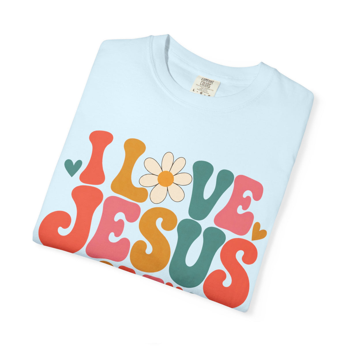 I Love Jesus More Than I Can Put On This Shirt, Retro Christian Tee