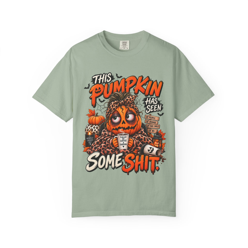 This Pumpkin Has Seen Some Shit Funny Halloween Shirt
